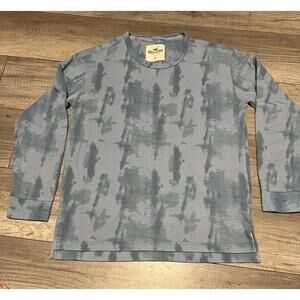 Hollister Men's Long Sleeve Crew Neck Shirt, Size Med